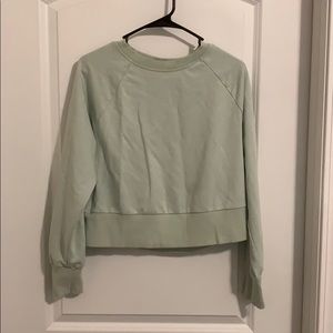 Slightly cropped sweater